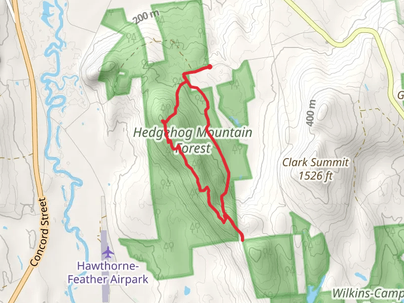 Hedgehog Ridge Loop Trail