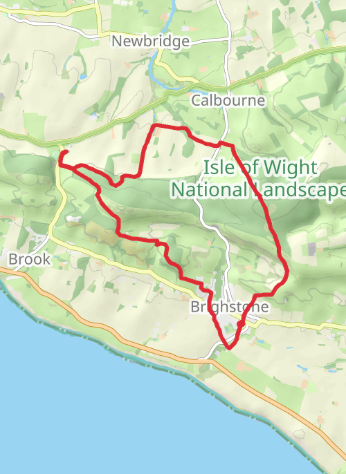 Christine 10m Brighstone  mobile static map