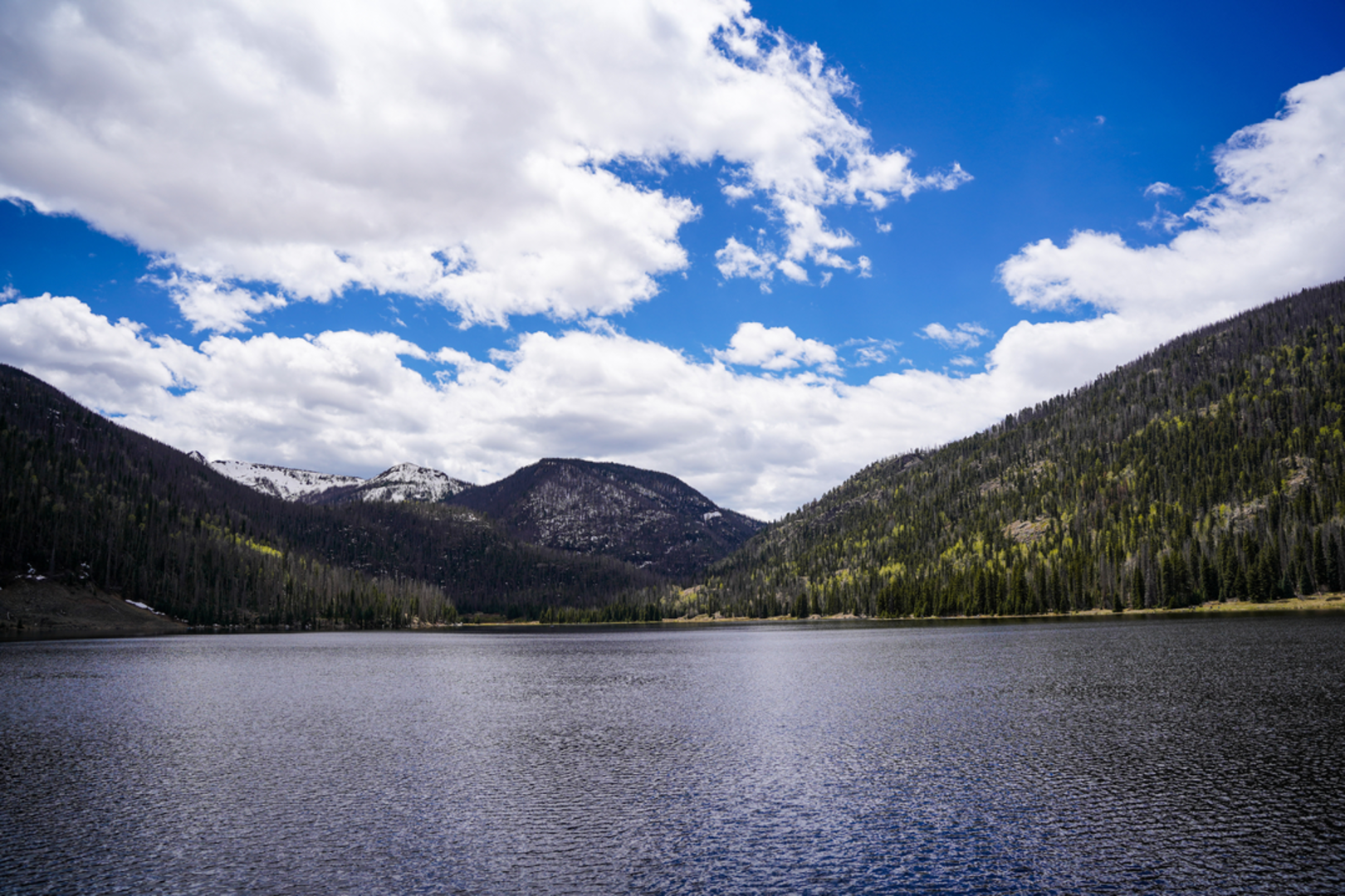 An image depicting the trail Archuleta Lake via Archuleta Trail and its surrounding area.