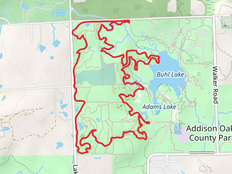 Buhl Lake Loop via Trail Loop c and D