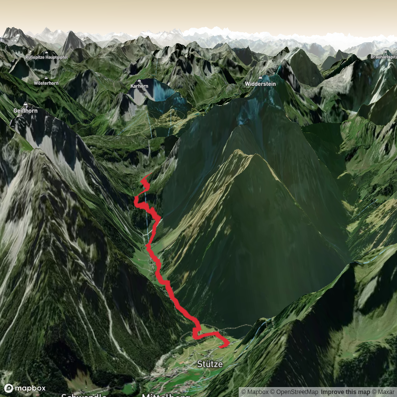 Hike from Mittelberg