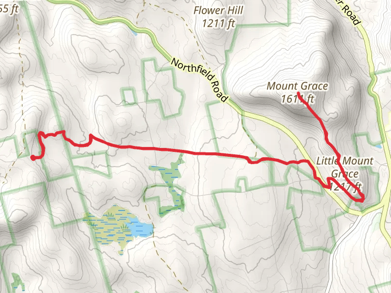 Mount Grace via Metacomet - Monadnock Trail