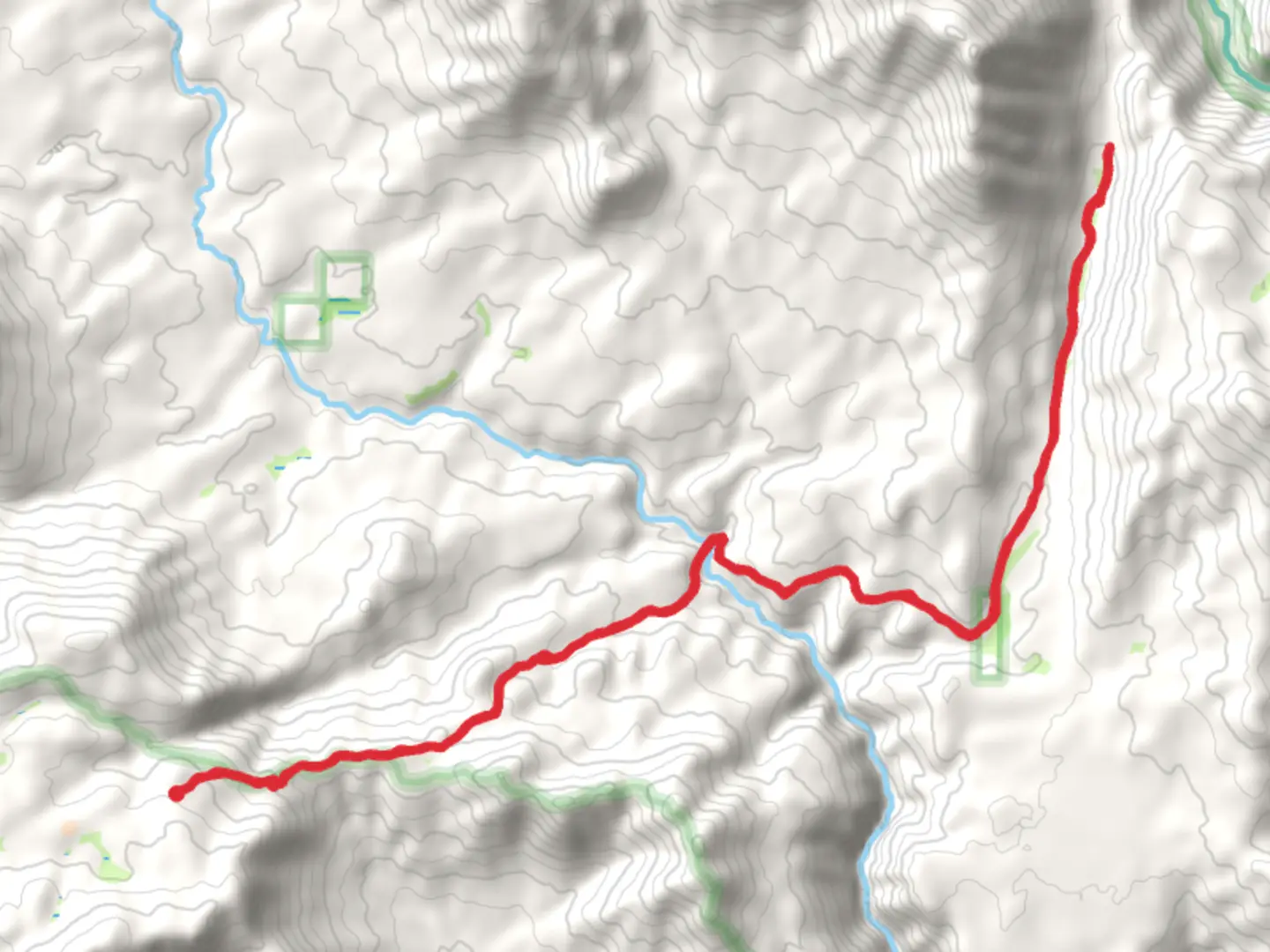 An image depicting the trail Lewis Camp Trail and its surrounding area.