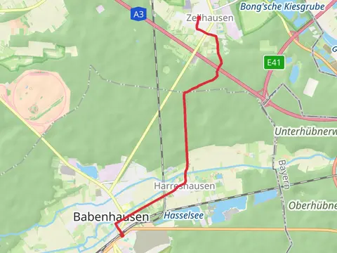 Babenhausen ton Zellhausen Walk