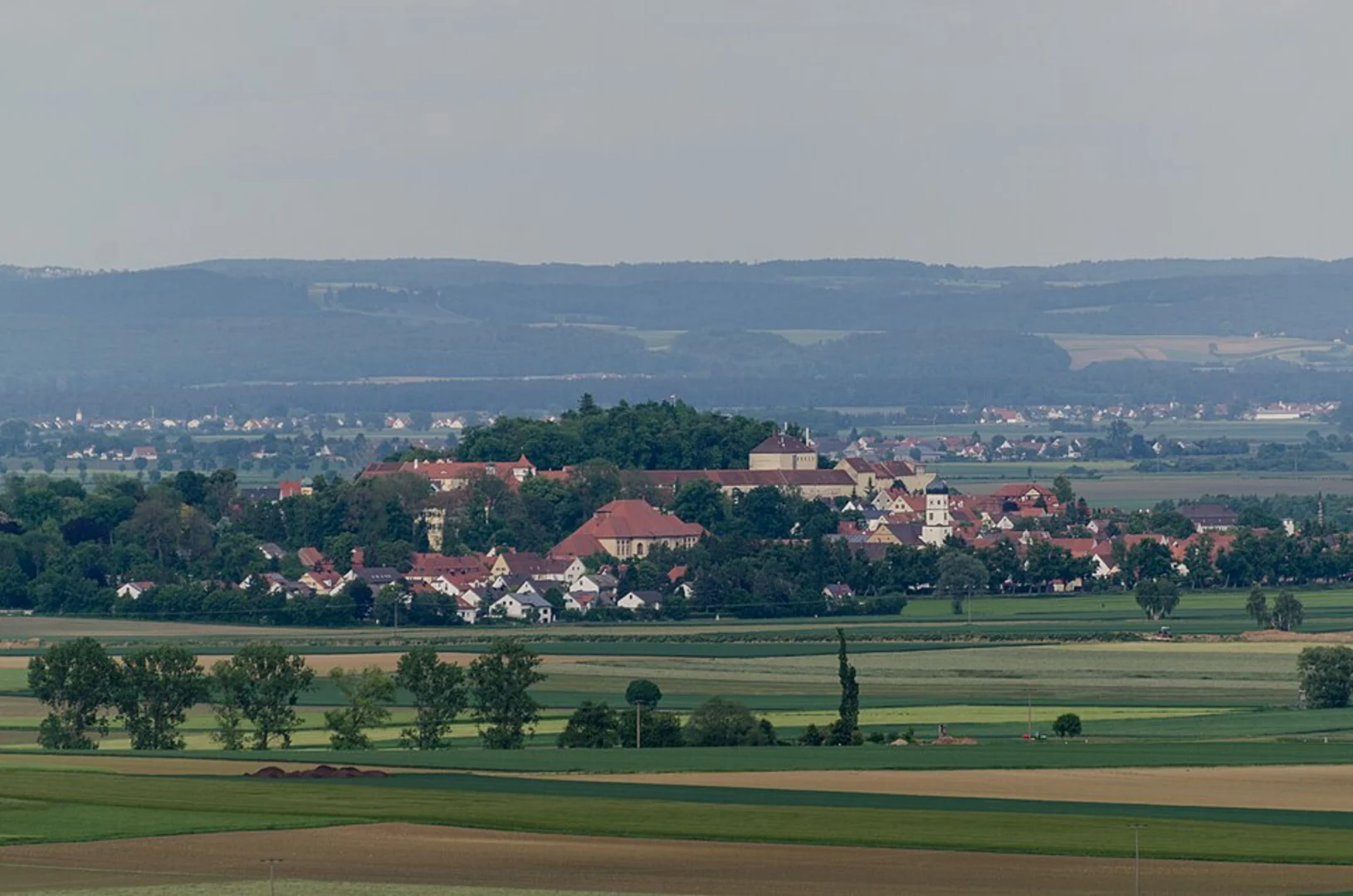 An image depicting the trail Rund Um Lorsbach and its surrounding area.