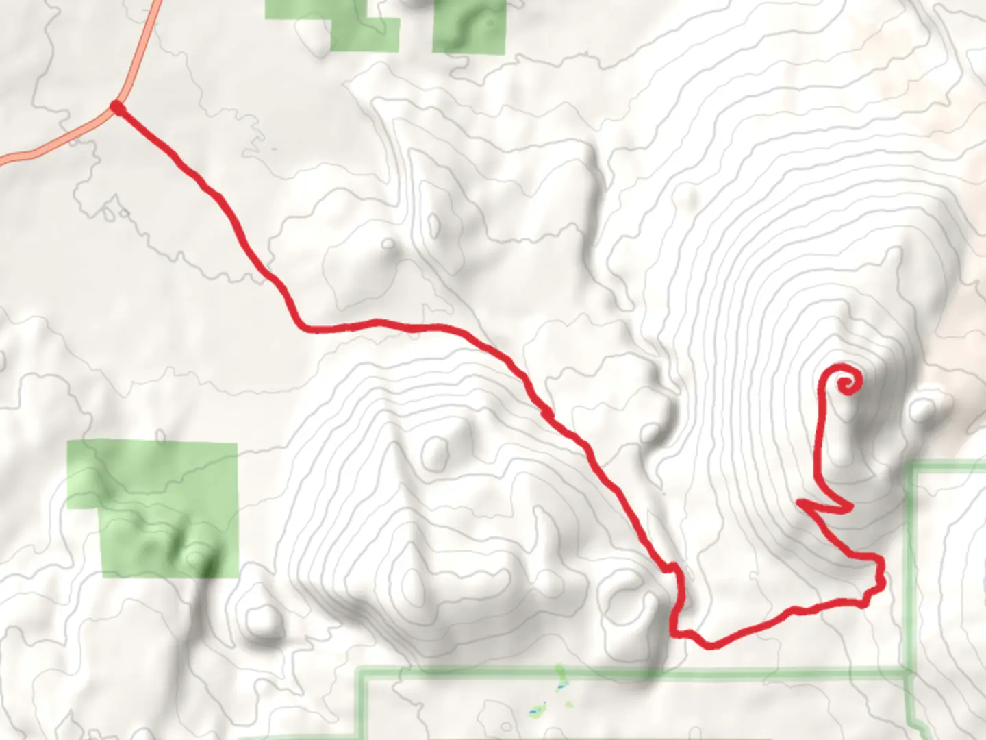 An image depicting the trail Wild Prospect Peak and its surrounding area.