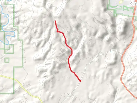 Horse Mountain Trick Tank via Forest 120 Road