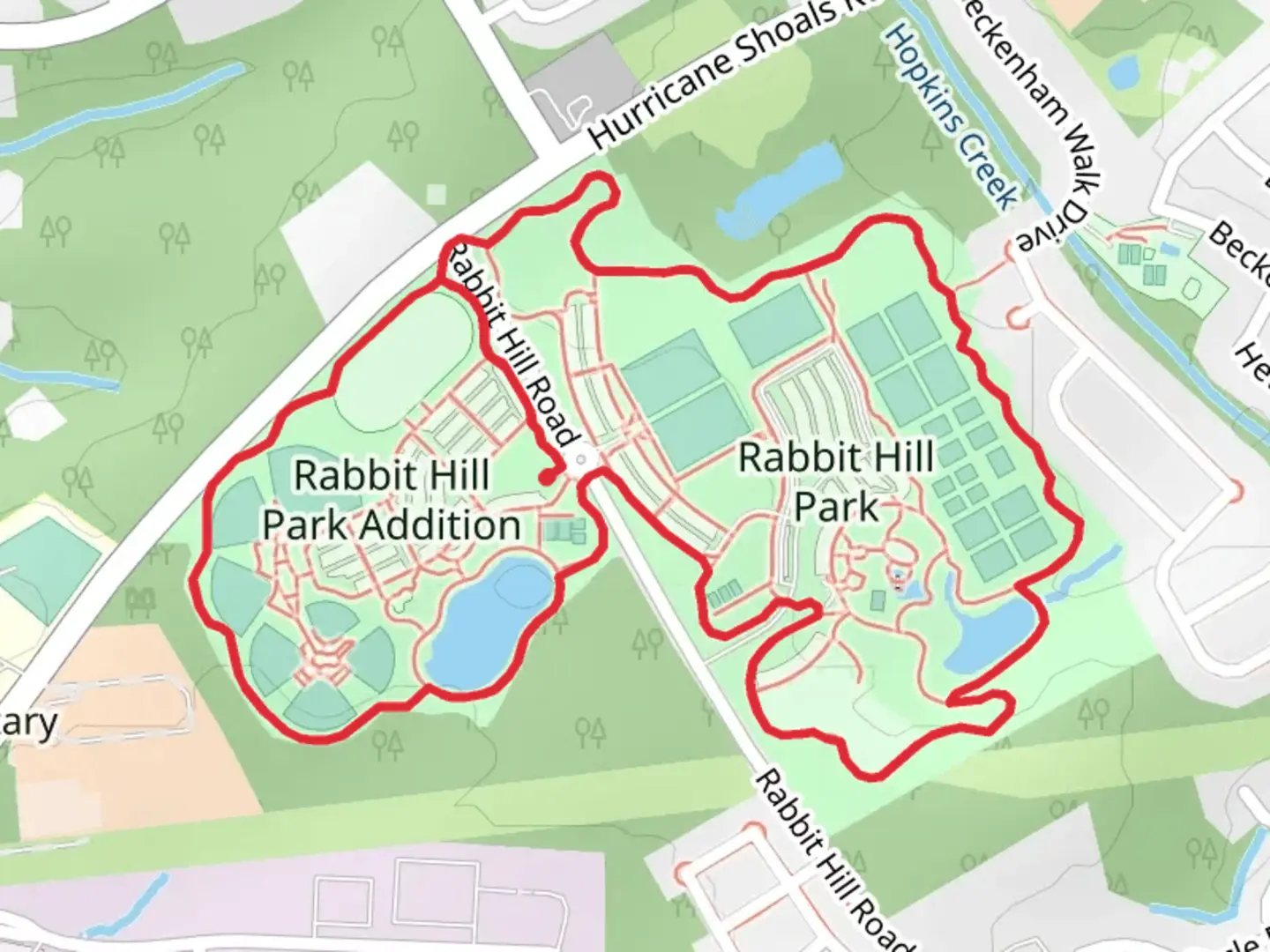 Rabbit Hill Walking Path Loop | Gwinnett County | Georgia
