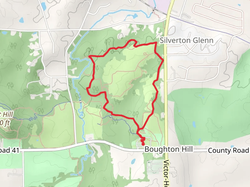 Seneca Trail Loop from County Road 41