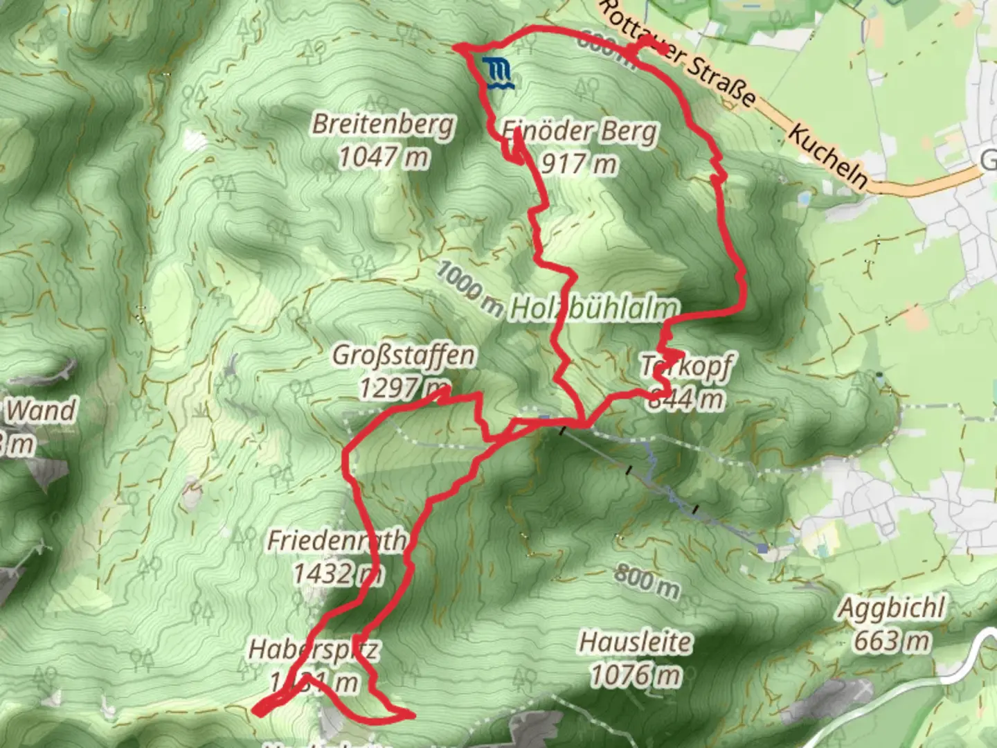 Torkopf, Plattenalm and Kleinstaffen Loop | Traunstein | Germany