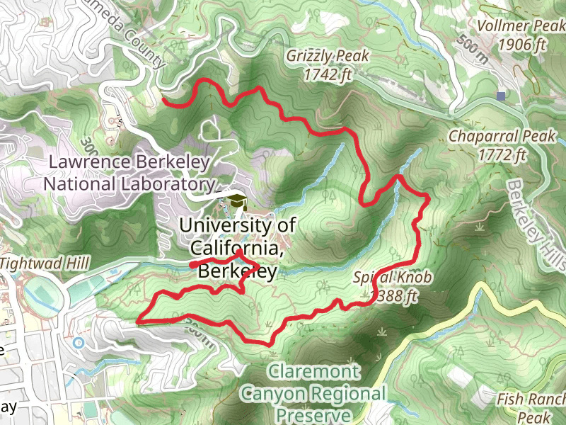 Lower and Upper Jordan Fire Trail