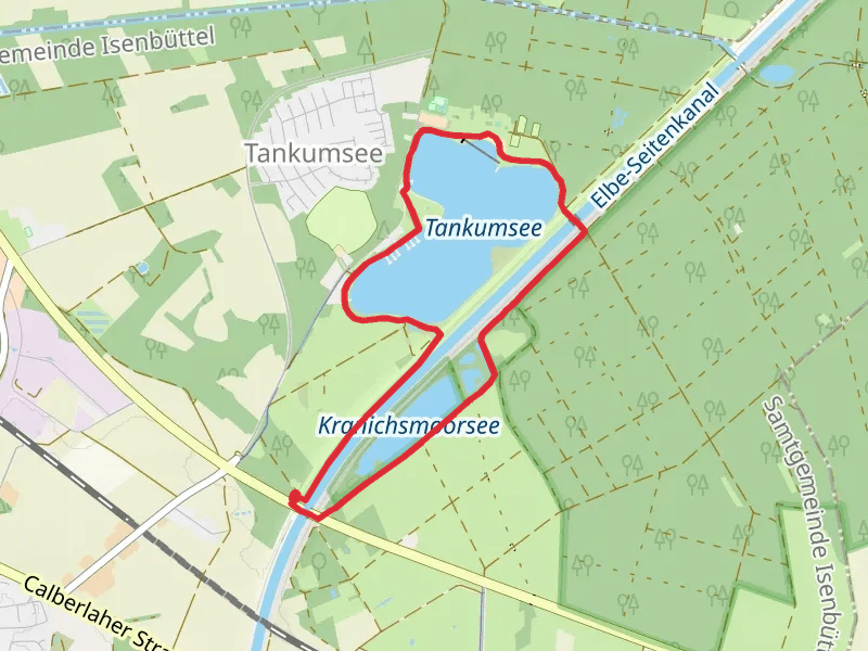 Kranichsmoorsee and Tankumsee Loop