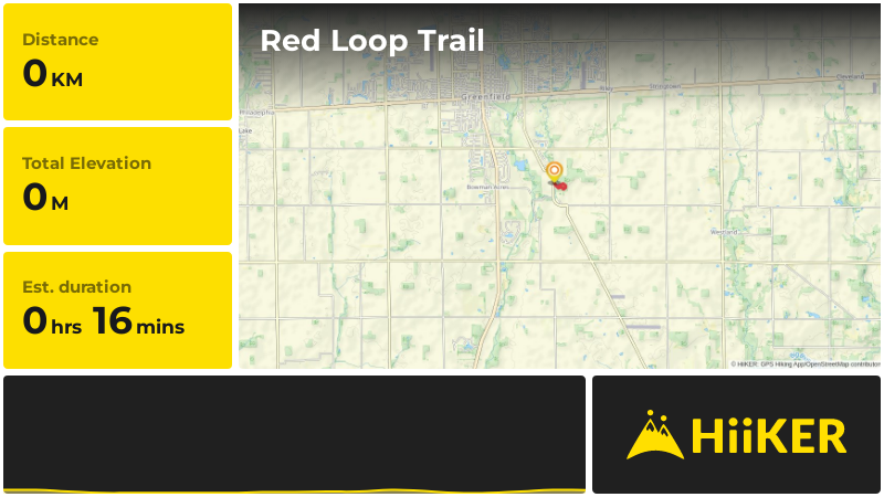 Red Loop Trail | Hancock County | Indiana