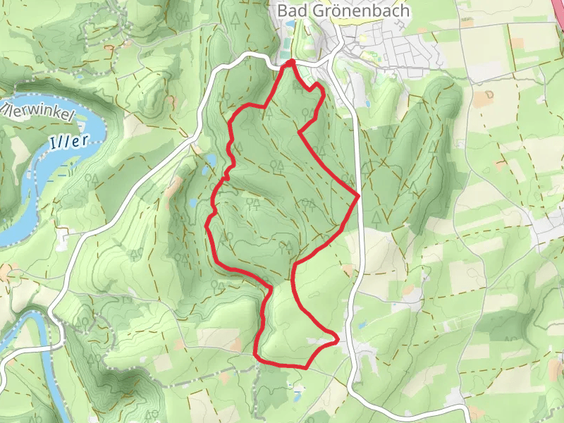 Gronenbacher Wald Loop via Manneberg