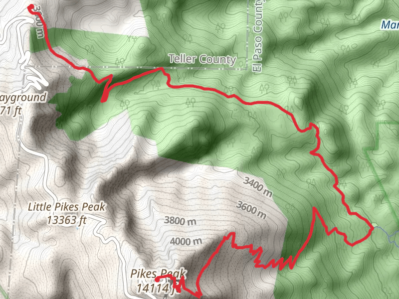 Barr and Elk Park Trail