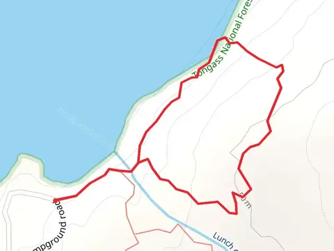 Settlers cove campground road Loop
