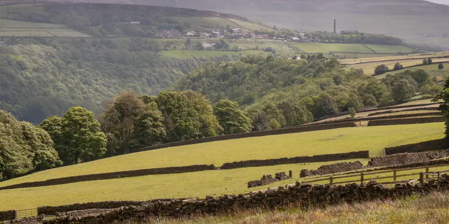 Heptonstall - Hebden Dale - Gibson Mill and Midgehole