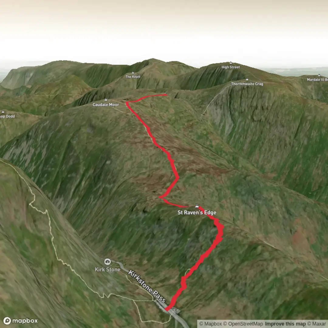 An image depicting the trail Stony Cove Pike- Aug 3 and its surrounding area.