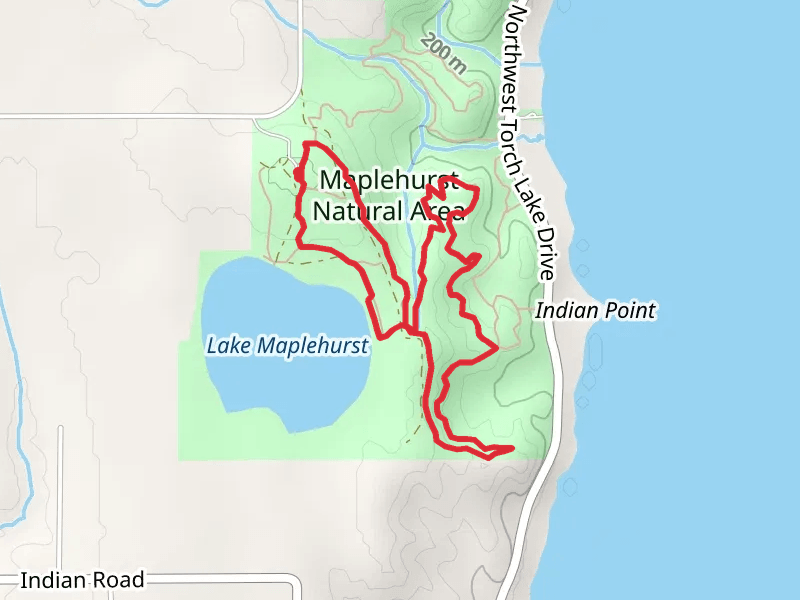 Maplehurst Hike Loop Trail