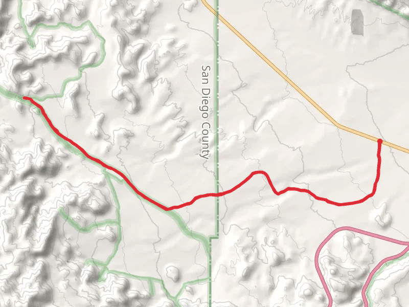 Dos Cabezas Road Trail