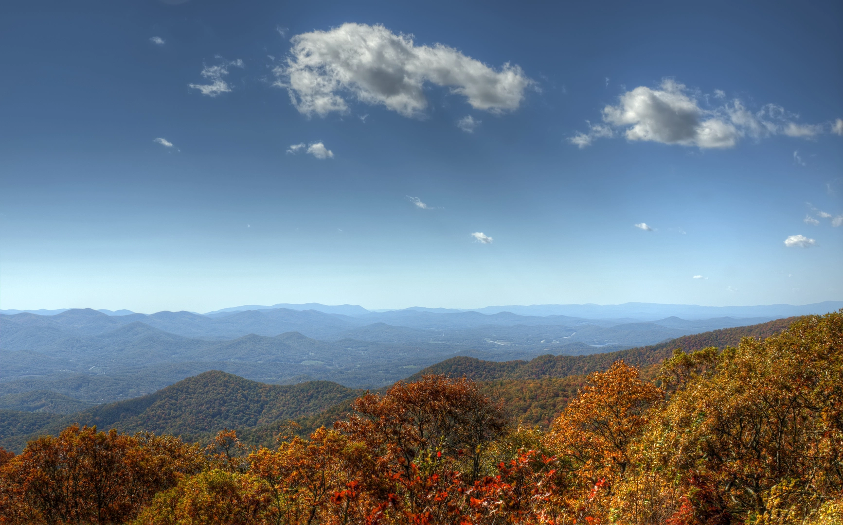 An image depicting the trail Brasstown Bald and Arkaquah Trail and its surrounding area.