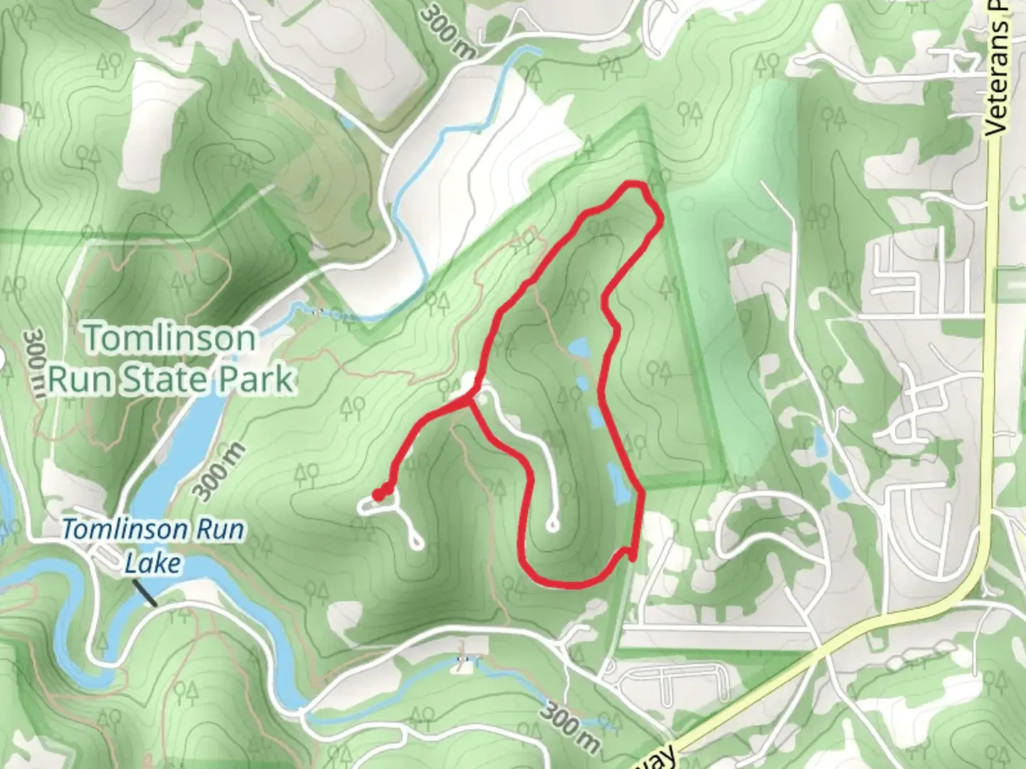 An image depicting the trail Poe Loop Trail and its surrounding area.