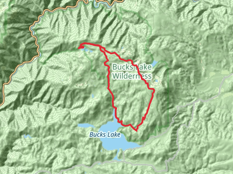 Bucks Lake Wilderness Loop