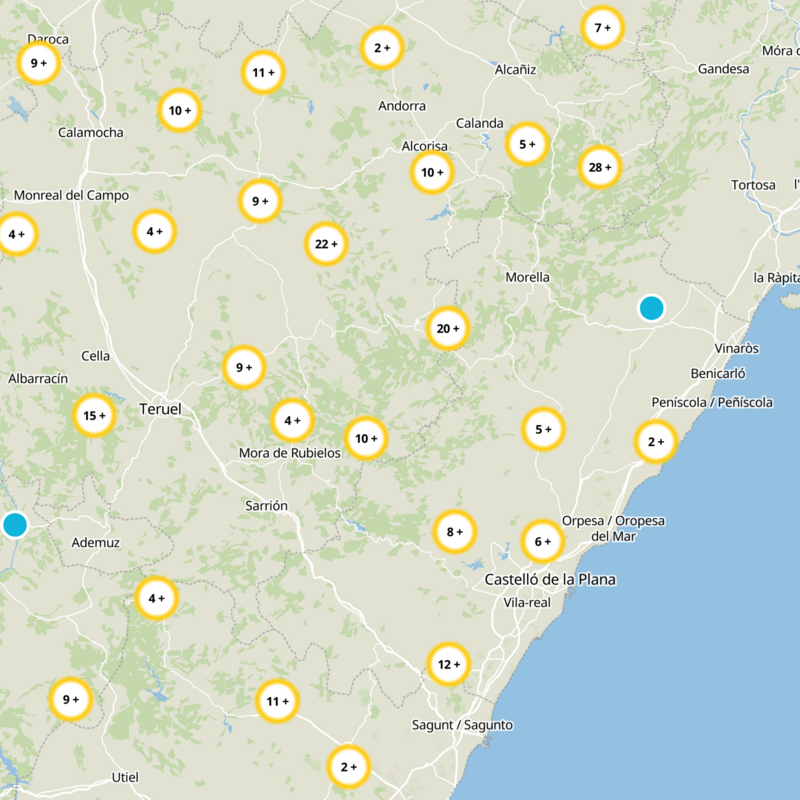 Mosqueruela Static Map