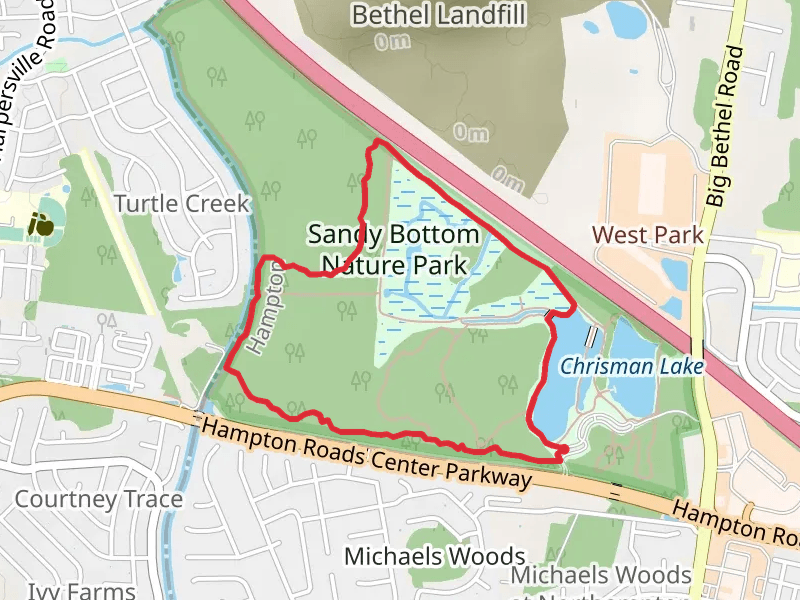 Sandy Bottom Nature Park Loop