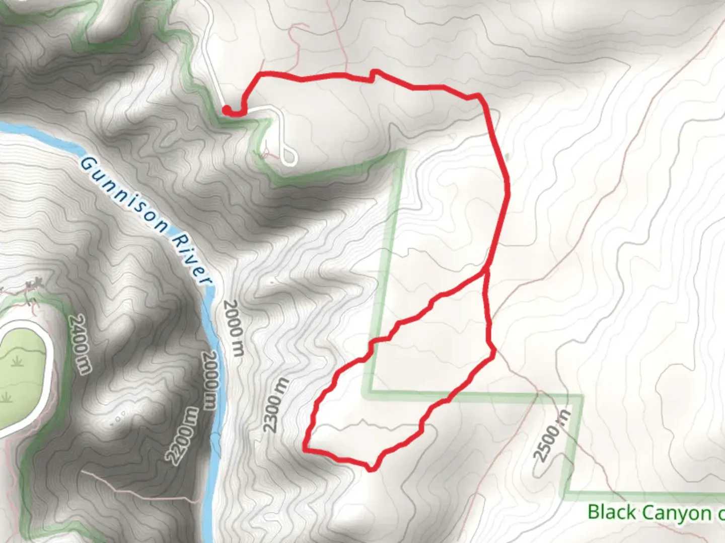 An image depicting the trail Dead Horse Loop Trail and its surrounding area.