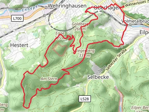 Oberhagen and Riegerberg Loop