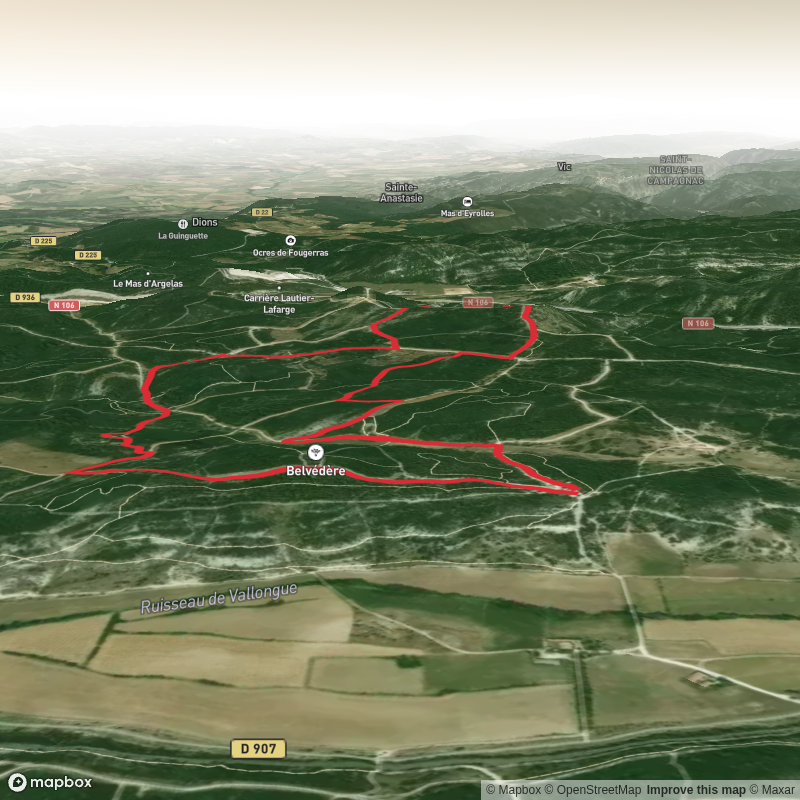 Le Clos de Gaillard Walk