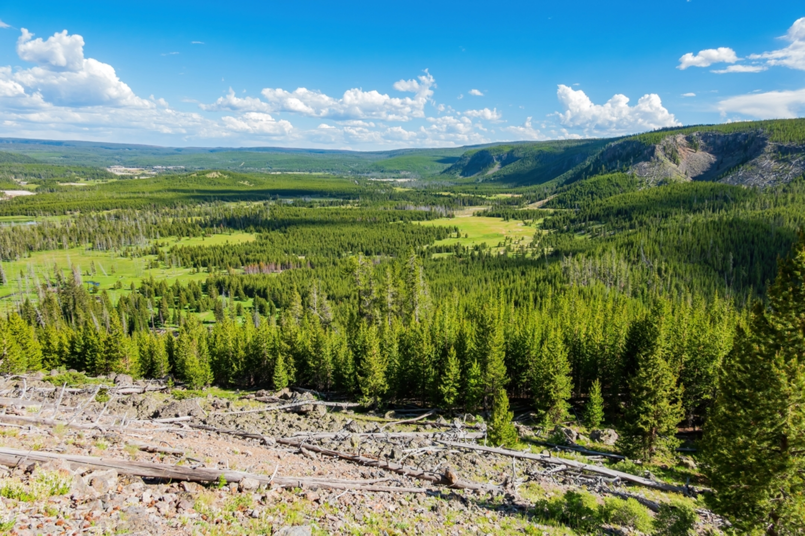 An image depicting the trail Howard Eaton to Idaho Border via CDT and its surrounding area.