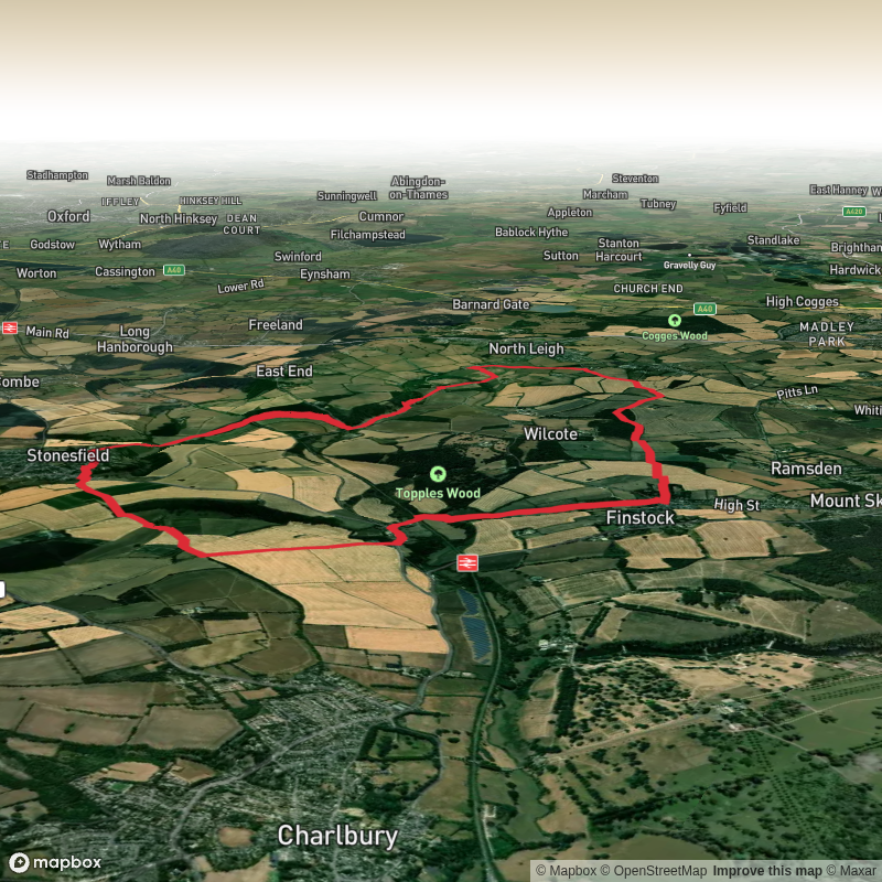Roman Villa, Holly Grove and Ashford Bridge Loop