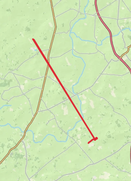 County Galway Running mobile static map