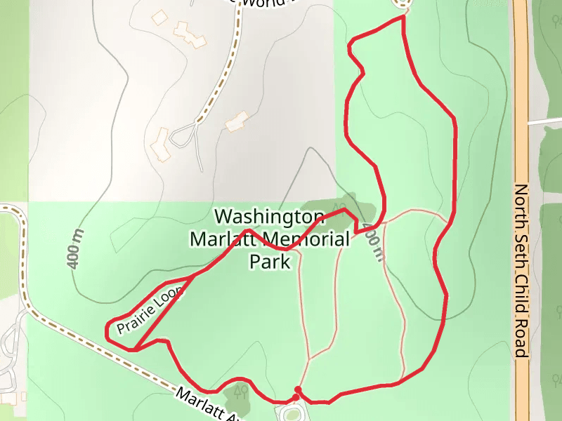 Washington Marlatt Park Walking Loop Trail