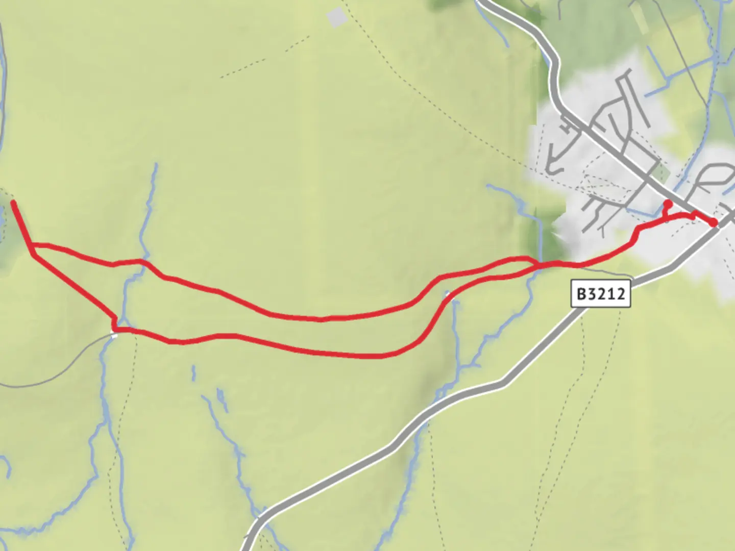 An image depicting the trail Hike from Princetown and its surrounding area.