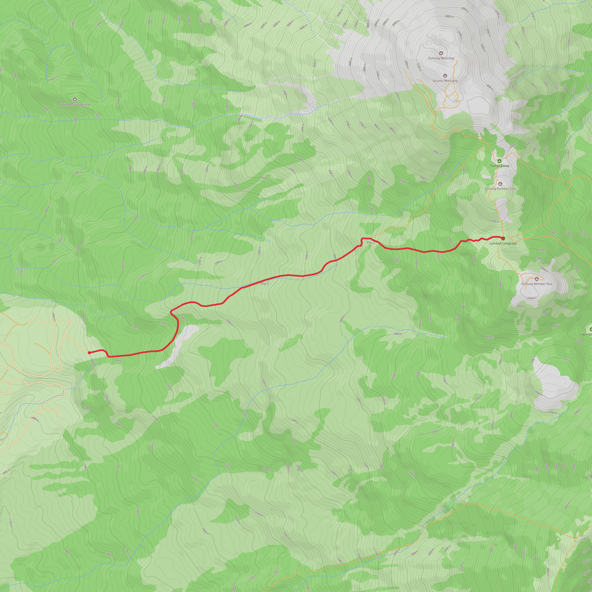 Naik Brakseng - Lengkehan mobile static map