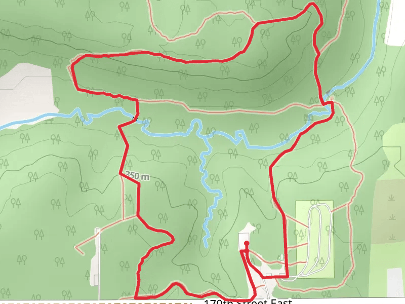 Hidden Falls, Beaver and White Oak Loop Trail