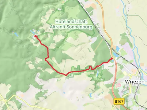 Kleine Muehle to Sonnenburg via Oderlandweg