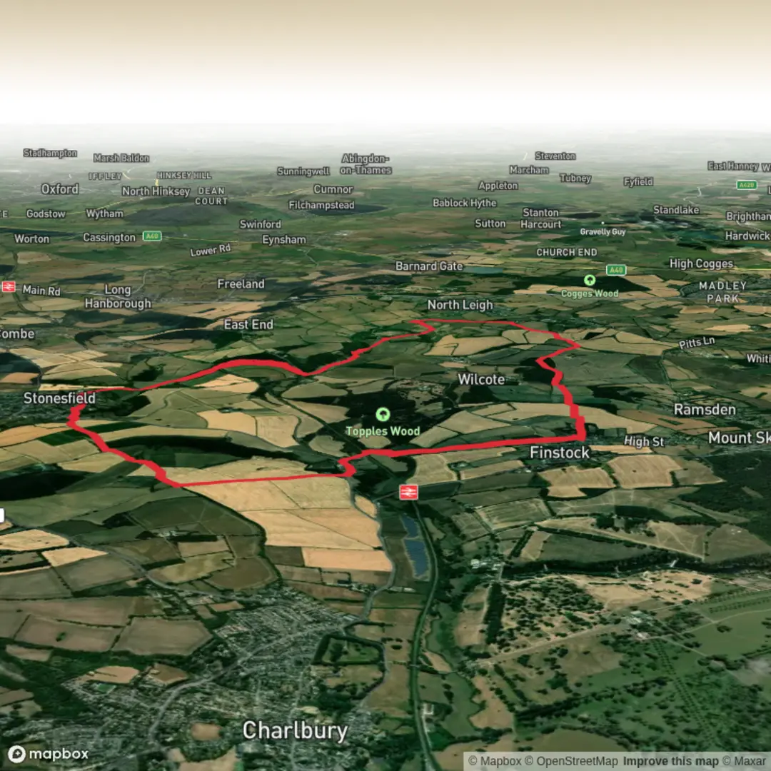 An image depicting the trail Roman Villa, Holly Grove and Ashford Bridge Loop and its surrounding area.