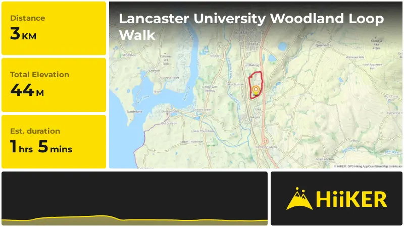 | Lancaster University Woodland Loop Walk