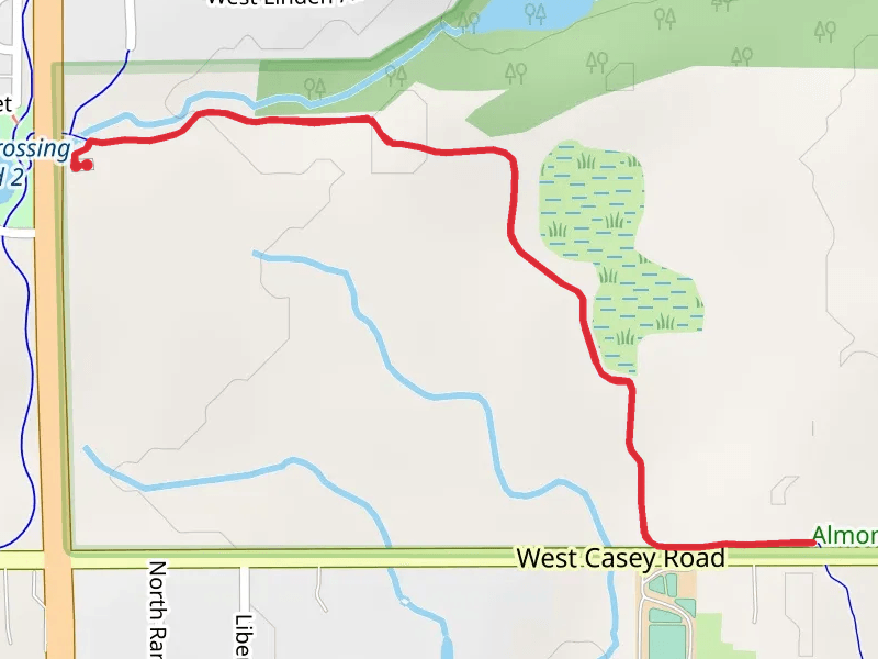 Casey Trail Out and Back