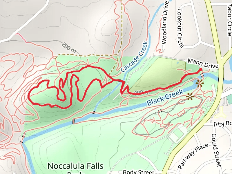 Black Creek and Jeep Hill Loop Trail