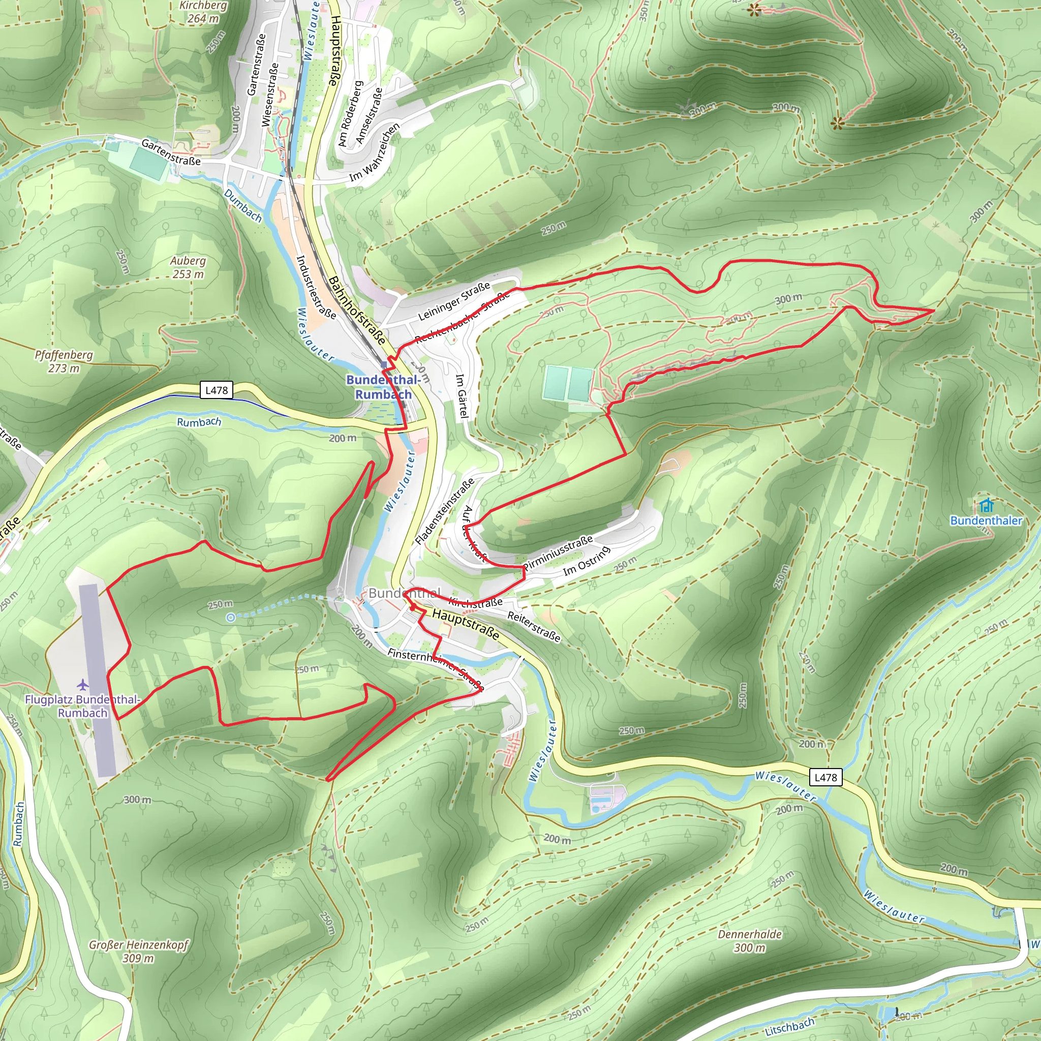 Felsenland Sagenweg and Söllerweg Loop mobile static map