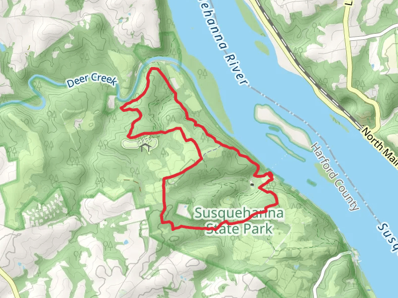 Susquehanna State Park Loop