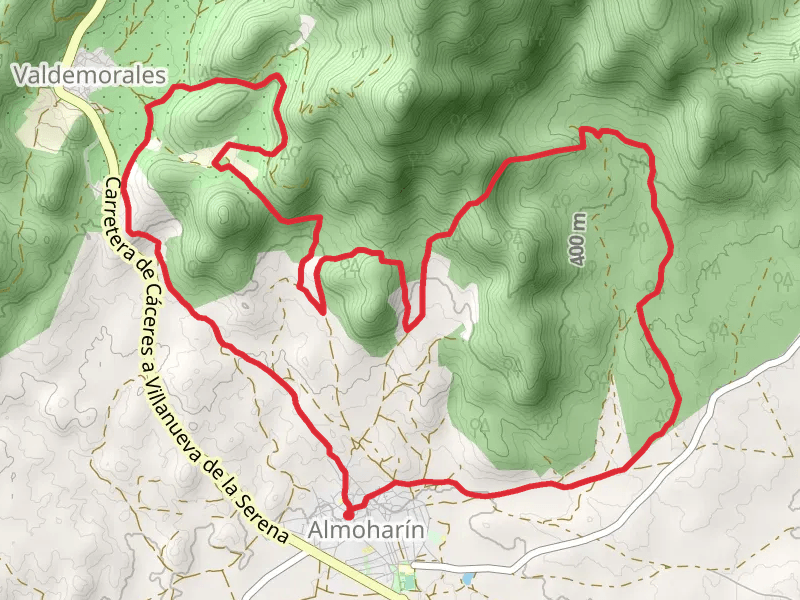 Sierra de San Cristobal Route PR CC 233