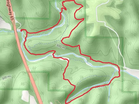 Busiek Red and Yellow Loop Trail