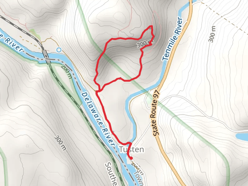 Tusten Mountain Trail Loop