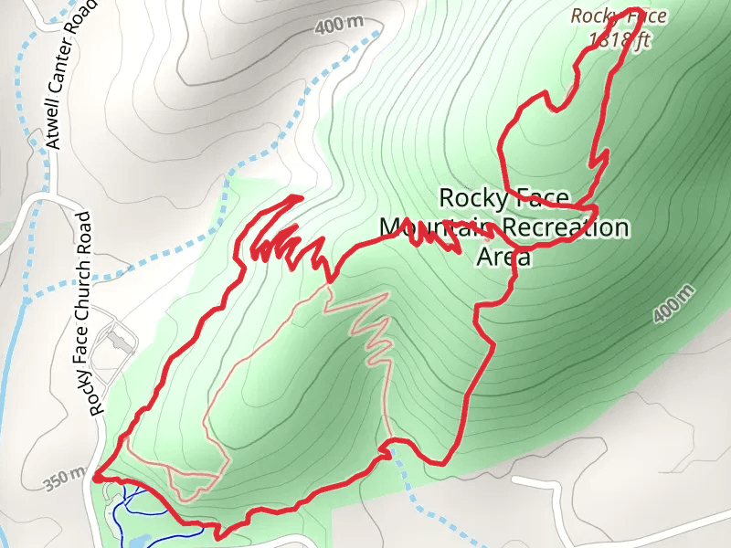 Grindstone Trail, Hollow Rock Trail and Prison Camp Trail Loop